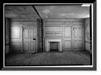 Historic Framed Print, Matthew Lowber House, North Main Street, Magnolia, Kent County, DE - 8,  17-7/8" x 21-7/8"