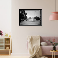 Historic Framed Print, Woodlawn, Route 13, State Road 12 vicinity, Smyrna, Kent County, DE - 3,  17-7/8" x 21-7/8"