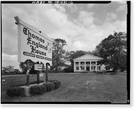 Historic Framed Print, Woodlawn, Route 13, State Road 12 vicinity, Smyrna, Kent County, DE - 6,  17-7/8" x 21-7/8"