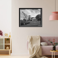 Historic Framed Print, Woodlawn, Route 13, State Road 12 vicinity, Smyrna, Kent County, DE - 6,  17-7/8" x 21-7/8"