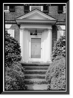 Historic Framed Print, Belmont Hall, Route 13, Smyrna vicinity, Kent County, DE - 8,  17-7/8" x 21-7/8"