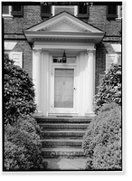 Historic Framed Print, Belmont Hall, Route 13, Smyrna vicinity, Kent County, DE - 8,  17-7/8" x 21-7/8"