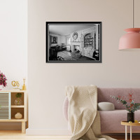 Historic Framed Print, Belmont Hall, Route 13, Smyrna vicinity, Kent County, DE - 9,  17-7/8" x 21-7/8"