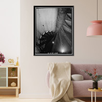 Historic Framed Print, Liston Range Rear Light, County Road 2, Biddles Corner vicinity, New Castle County, DE - 8,  17-7/8" x 21-7/8"