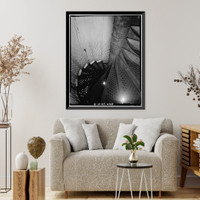 Historic Framed Print, Liston Range Rear Light, County Road 2, Biddles Corner vicinity, New Castle County, DE - 8,  17-7/8" x 21-7/8"