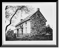 Mill Creek Friends Meetinghouse, Landenburg-Wilmington Road, Corner Ketch vicinity, New Castle County, DE - 2, Antique Print