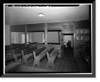 Mill Creek Friends Meetinghouse, Landenburg-Wilmington Road, Corner Ketch vicinity, New Castle County, DE - 5, Vintage Print