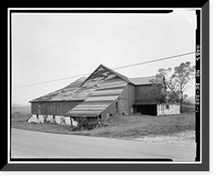 Corner Ketch Barn, Route 290, Corner Ketch vicinity, New Castle County, DE, Antique Print
