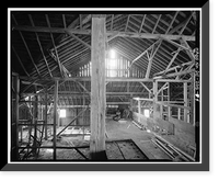 Corner Ketch Barn, Route 290, Corner Ketch vicinity, New Castle County, DE - 4, Vintage Print
