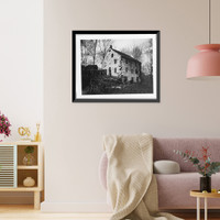 Mendenhall Mill, Mill Creek Road, Hockessin vicinity, New Castle County, DE, Vintage Wall Art