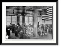 Women work on screw machines, Gen. Electric Co., Phila. Classic, Antique Print
