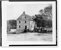 Noxontown Mill, Noxontown Road (County Road 38), Middletown vicinity, New Castle County, DE - 21, Antique Print