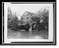Noxontown Mill, Noxontown Road (County Road 38), Middletown vicinity, New Castle County, DE - 24, Historic Reproduction