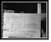 Historic Framed Print, Cochran Grange, Bank Barn, U.S. Route 301, West of Route 71, Middletown vicinity, New Castle County, DE - 6,  17-7/8" x 21-7/8"
