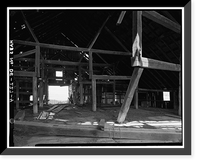 Rothwell Farm, Barn, Route 458 near Route 42, Middletown vicinity, New Castle County, DE - 4, Vintage Poster