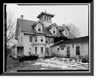 George Lobdell House, U.S. Route 13, Wilmington vicinity, Minquadale, New Castle County, DE - 5, Antique Wall Art