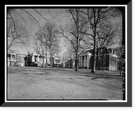 Old College Historic District, Old College, West Main Street at South College, Newark, New Castle County, DE, Vintage Poster
