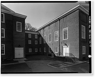Old College Historic District, Old College, West Main Street at South College, Newark, New Castle County, DE - 11, Vintage Print