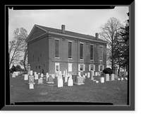 White Clay Creek Presbyterian Church, Robert Kirkwood Highway & Polly Drummond Hill Road, Newark vicinity, New Castle County, DE - 2, Historic Print