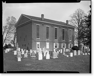 White Clay Creek Presbyterian Church, Robert Kirkwood Highway & Polly Drummond Hill Road, Newark vicinity, New Castle County, DE - 2, Historic Print