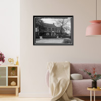 Historic Framed Print, John England House, 81 Red Mill Road, Newark vicinity, New Castle County, DE,  17-7/8" x 21-7/8"