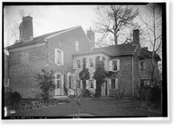 Historic Framed Print, Amstel House, 2 East Fourth Street, New Castle, New Castle County, DE - 3,  17-7/8" x 21-7/8"