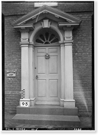 Historic Framed Print, Amstel House, 2 East Fourth Street, New Castle, New Castle County, DE - 4,  17-7/8" x 21-7/8"