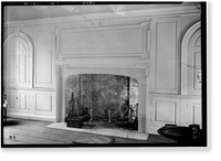 Historic Framed Print, Amstel House, 2 East Fourth Street, New Castle, New Castle County, DE - 6,  17-7/8" x 21-7/8"