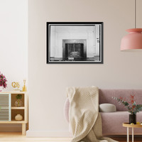 Historic Framed Print, Charles Thomas House, The Strand & Harmony Street, New Castle, New Castle County, DE,  17-7/8" x 21-7/8"