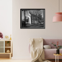 Historic Framed Print, Colby House, 110 Delaware Street, New Castle, New Castle County, DE - 4,  17-7/8" x 21-7/8" Historic Framed Print, Colby House, 110 Delaware Street, New Castle, New Castle County, DE - 4,  17-7/8" x 21-7/8"