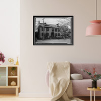James Booth House & Office, 216 Delaware Street, New Castle, New Castle County, DE, Vintage Print