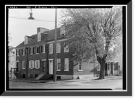 Rodney Willis House, 126 Harmony Street, New Castle, New Castle County, DE, Antique Poster