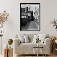 William Penn House, 206 Delaware Street, New Castle, New Castle County, DE, Antique Poster