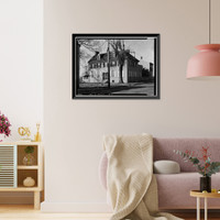 Van Leuvenigh House, 2 The Strand West, New Castle, New Castle County, DE, Historic Print