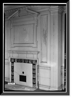 Historic Framed Print, Corbit-Sharp House, Main Street, Odessa, New Castle County, DE - 6,  17-7/8" x 21-7/8"