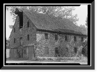 Old Kirk's Mill, Brandywine Creek at Road 232, Rockland, New Castle County, DE, Antique Print