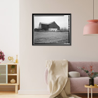 Couper Bank Barn, Road 381, West of U.S. Route 13, Tybouts Corner vicinity, New Castle County, DE, Historic Print