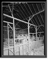 Couper Bank Barn, Road 381, West of U.S. Route 13, Tybouts Corner vicinity, New Castle County, DE - 2, Historic Print