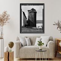 G. Z. Tybout Barn, Route 381 near Route 13, Tybouts Corner vicinity, New Castle County, DE - 2, Antique Poster