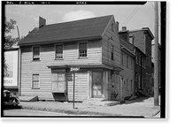 Robert Peirce House, 201-203 North Walnut, Wilmington, New Castle County, DE, Vintage Wall Art