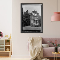 Historic Framed Print, Joseph Price House, 1301 North Market Street, Wilmington, New Castle County, DE,  17-7/8" x 21-7/8"