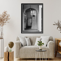 Historic Framed Print, Joseph Price House, 1301 North Market Street, Wilmington, New Castle County, DE - 3,  17-7/8" x 21-7/8"