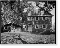 Wilmington Friends Meetinghouse, Fourth & West Streets, Wilmington, New Castle County, DE - 5, Historic Reproduction