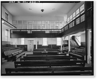 Wilmington Friends Meetinghouse, Fourth & West Streets, Wilmington, New Castle County, DE - 7, Antique Print