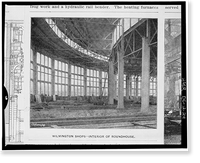 Pennsylvania Railroad Improvements, Repair Shop, Vandever & Bowers Streets, Wilmington, New Castle County, DE - 15, Antique Poster