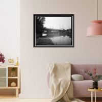 Pennsylvania Railroad Improvements, Swing Bridge, Penn. R.R. over Brandywine River, Wilmington, New Castle County, DE - 3, Antique Wall Art