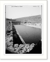 Historic Framed Print, Solomon's Pool - 2,  17-7/8" x 21-7/8"