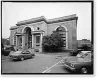 Historic Framed Print, Brandywine Pumping Station, Sixteenth & Market Streets, Wilmington, New Castle County, DE,  17-7/8" x 21-7/8"