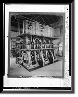Historic Framed Print, Brandywine Pumping Station, Sixteenth & Market Streets, Wilmington, New Castle County, DE - 2,  17-7/8" x 21-7/8"