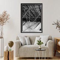 Historic Framed Print, Old Customs House, King at Sixth Street, Wilmington, New Castle County, DE - 6,  17-7/8" x 21-7/8"